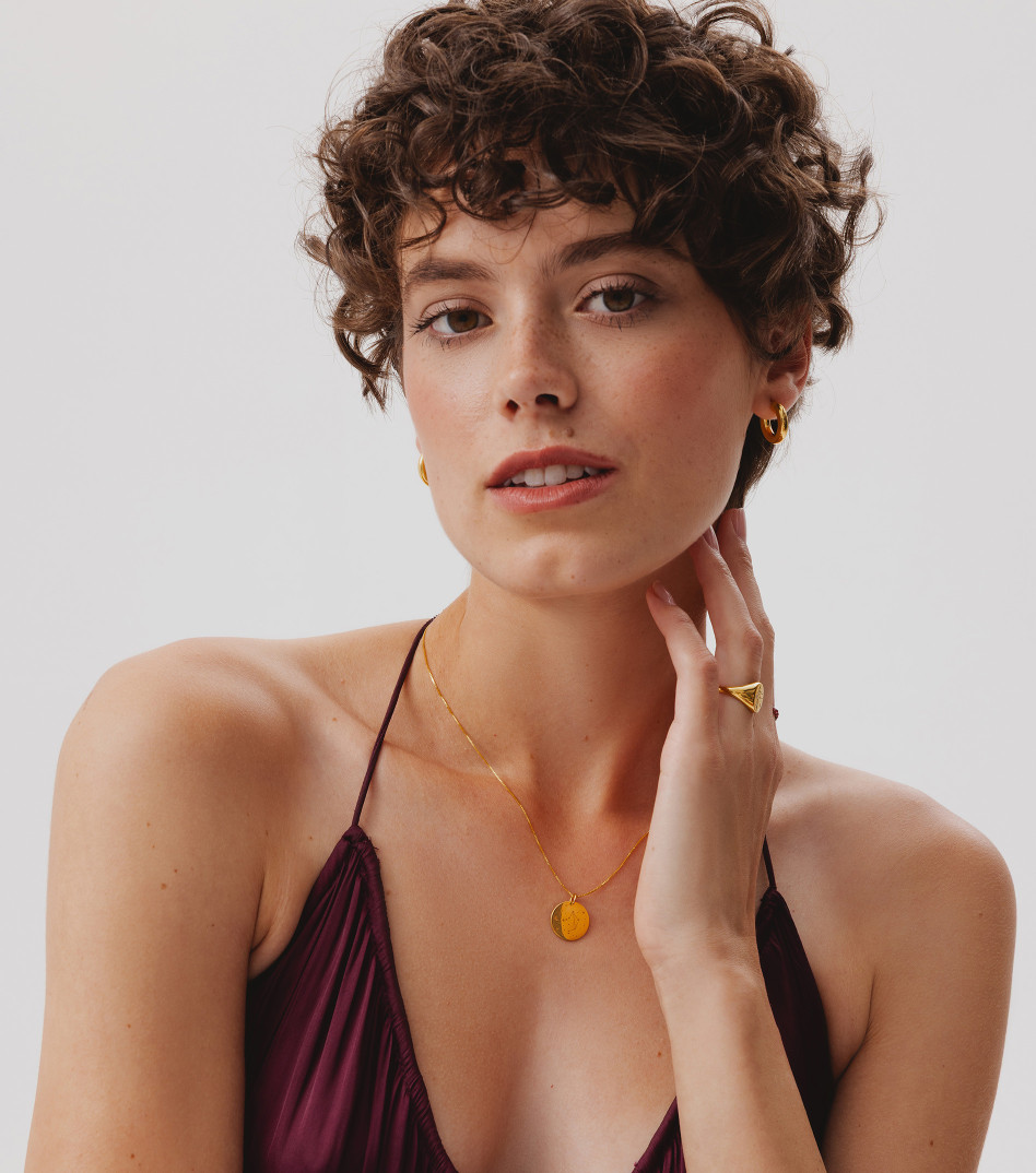 Constelattion Necklace in Gold