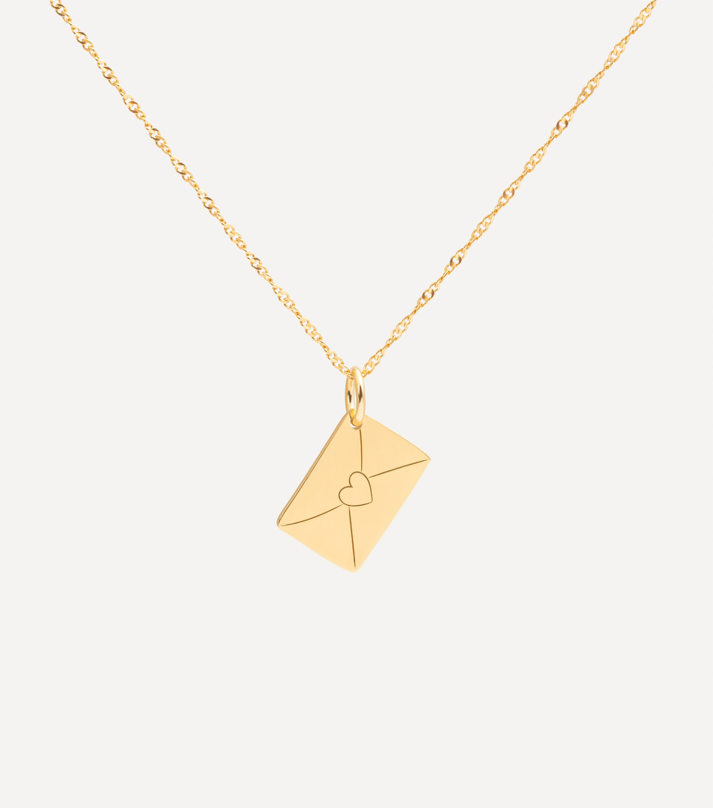 All My Love Necklace in Gold