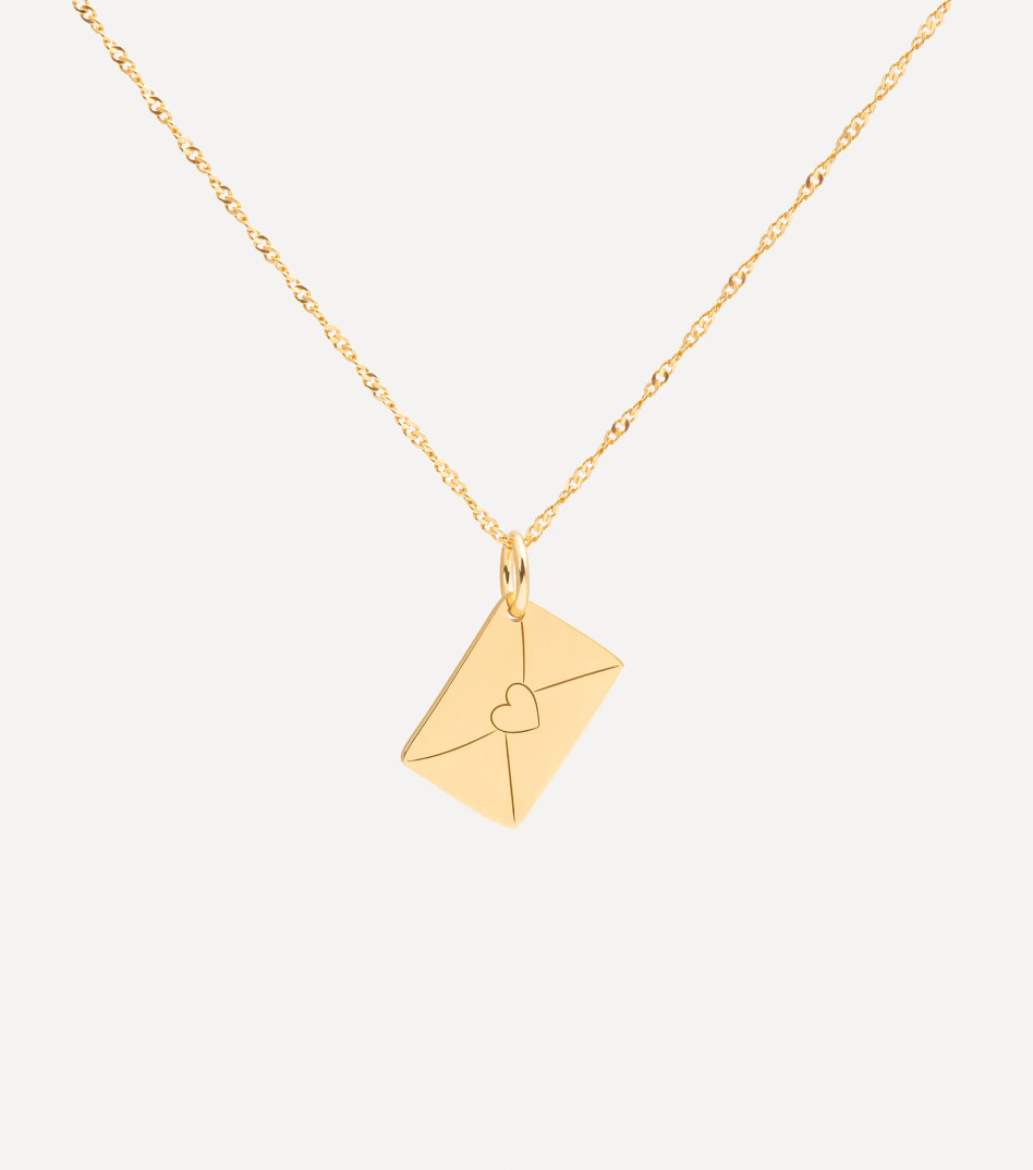 All My Love Necklace in Gold