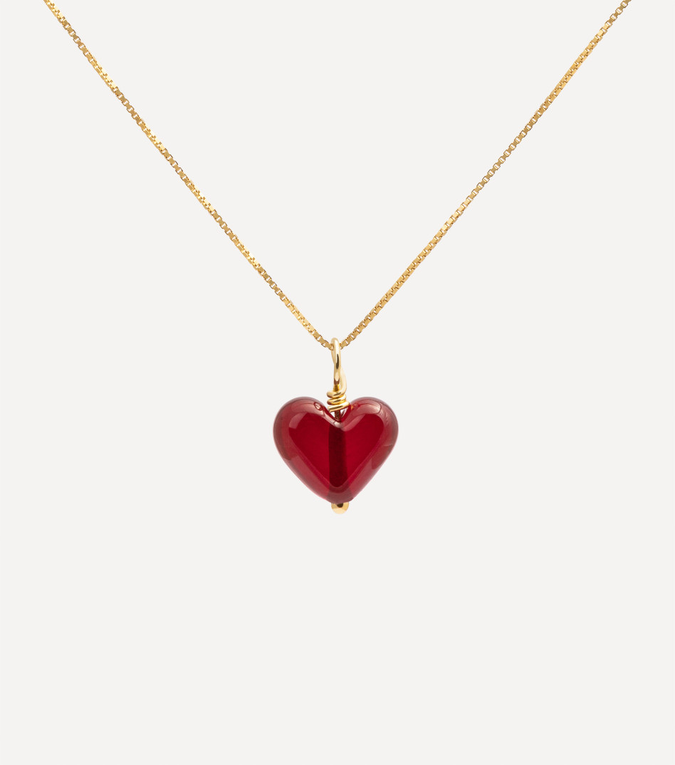 Wild Hearts Necklace in Gold