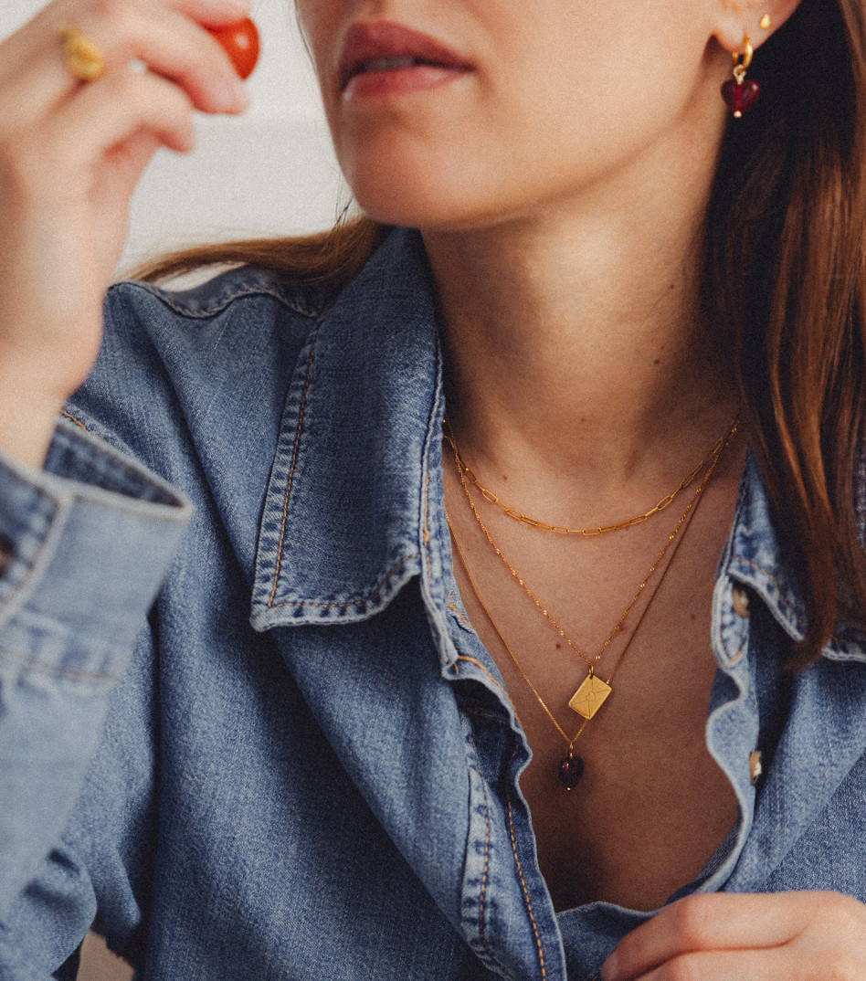 All My Love Necklace in Gold