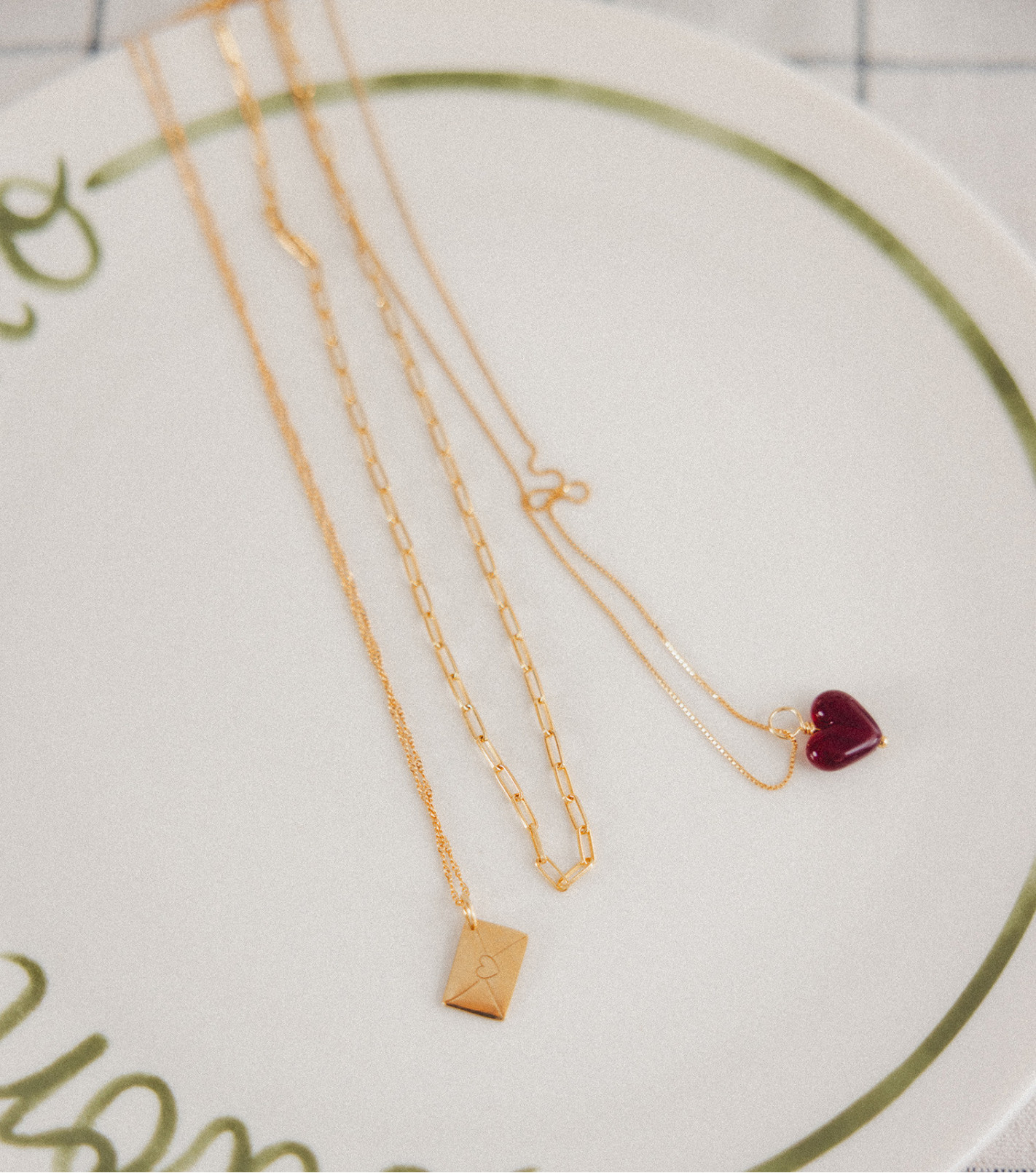 Wild Hearts Necklace in Gold