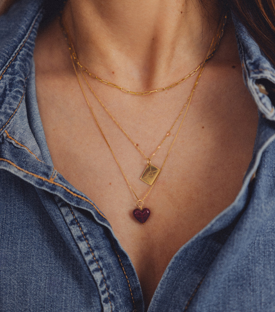 All My Love Necklace in Gold
