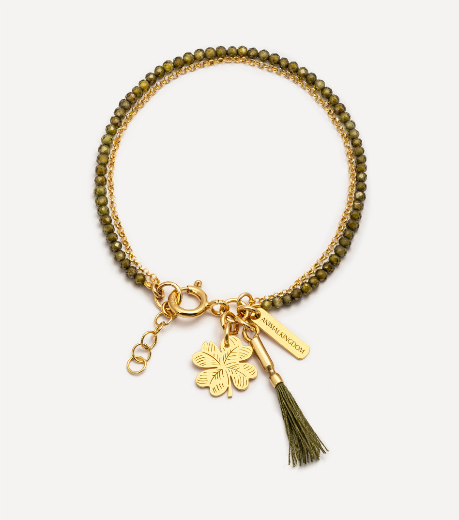 Be Sensual Crystal Bracelet in Gold