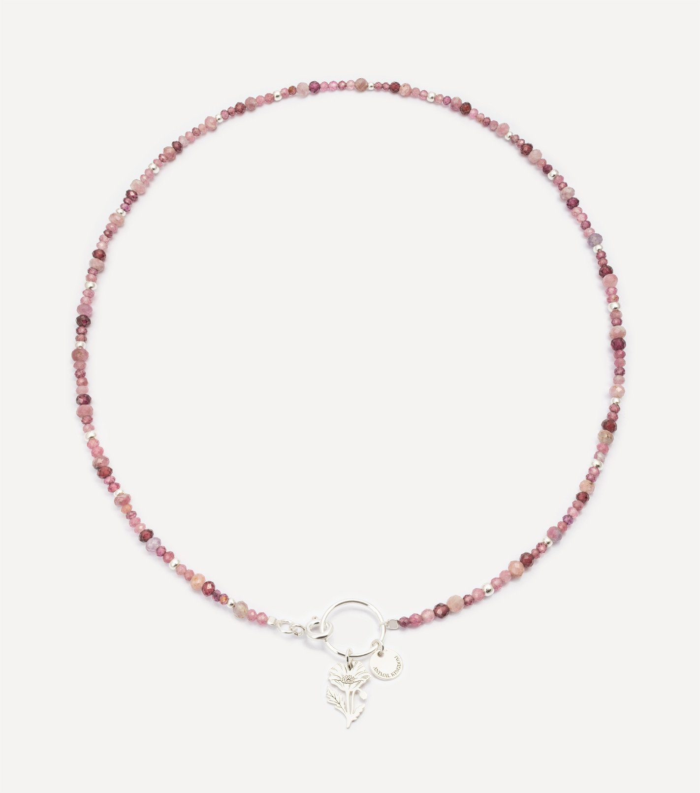 Natural Beauty Necklace in Silver
