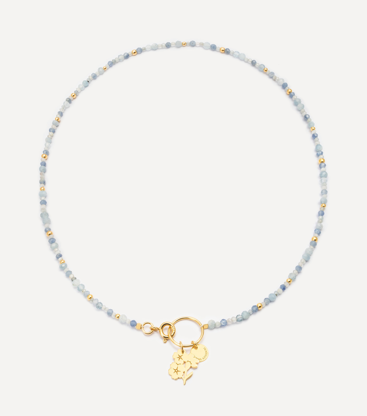 Natural Beauty Necklace in Gold