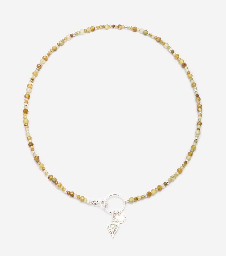 Natural Beauty Necklace in Silver