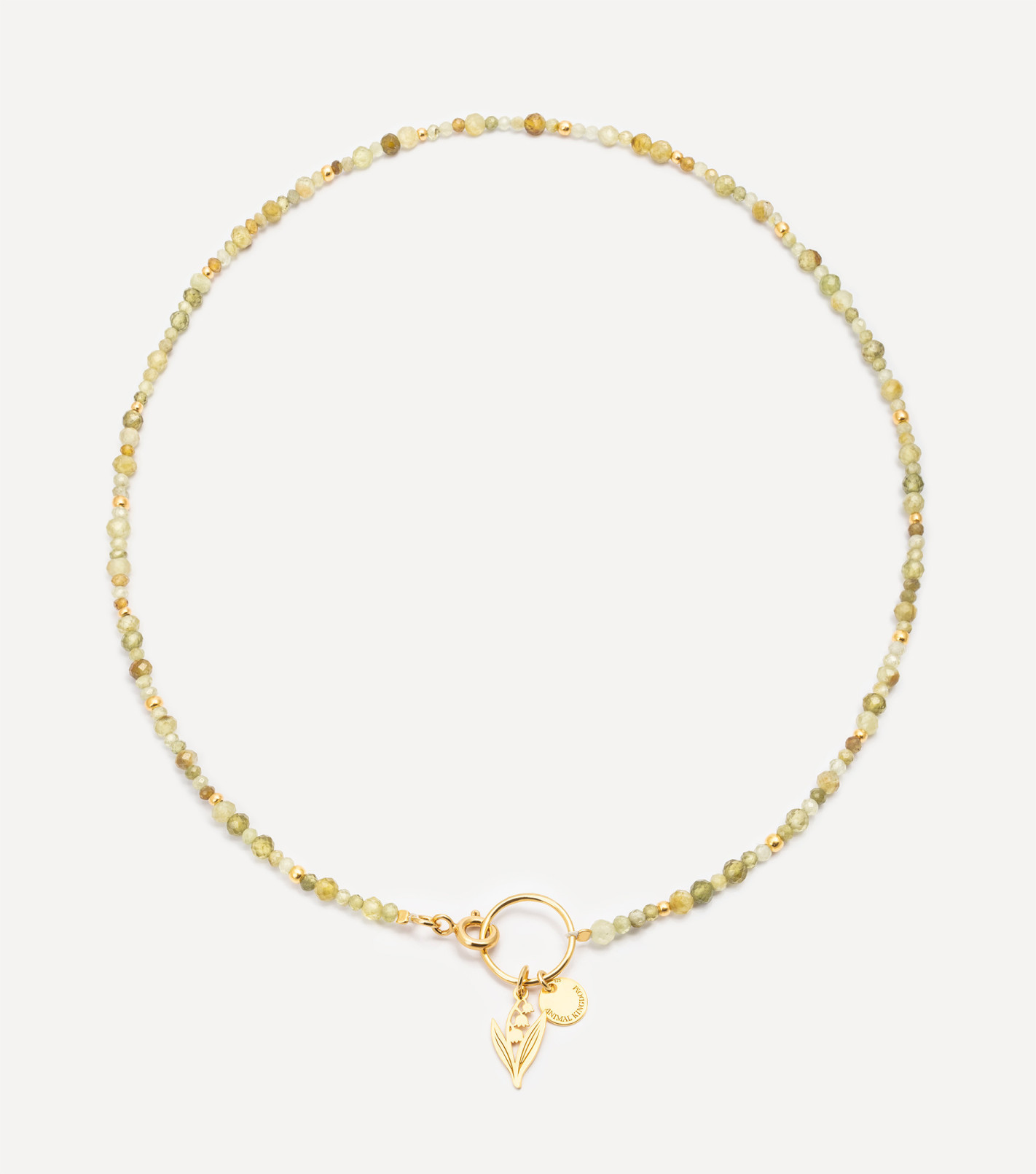 Natural Beauty Necklace in Gold