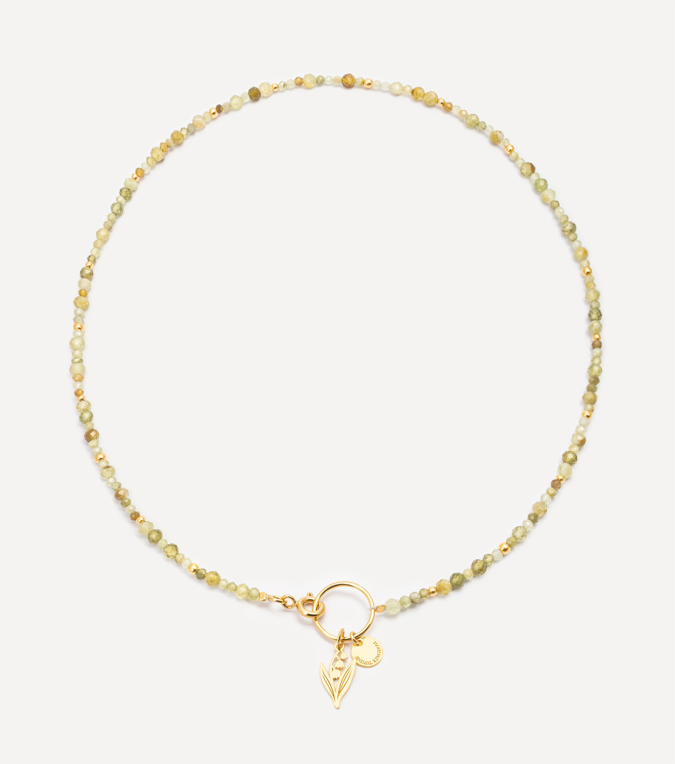Natural Beauty Necklace in Gold
