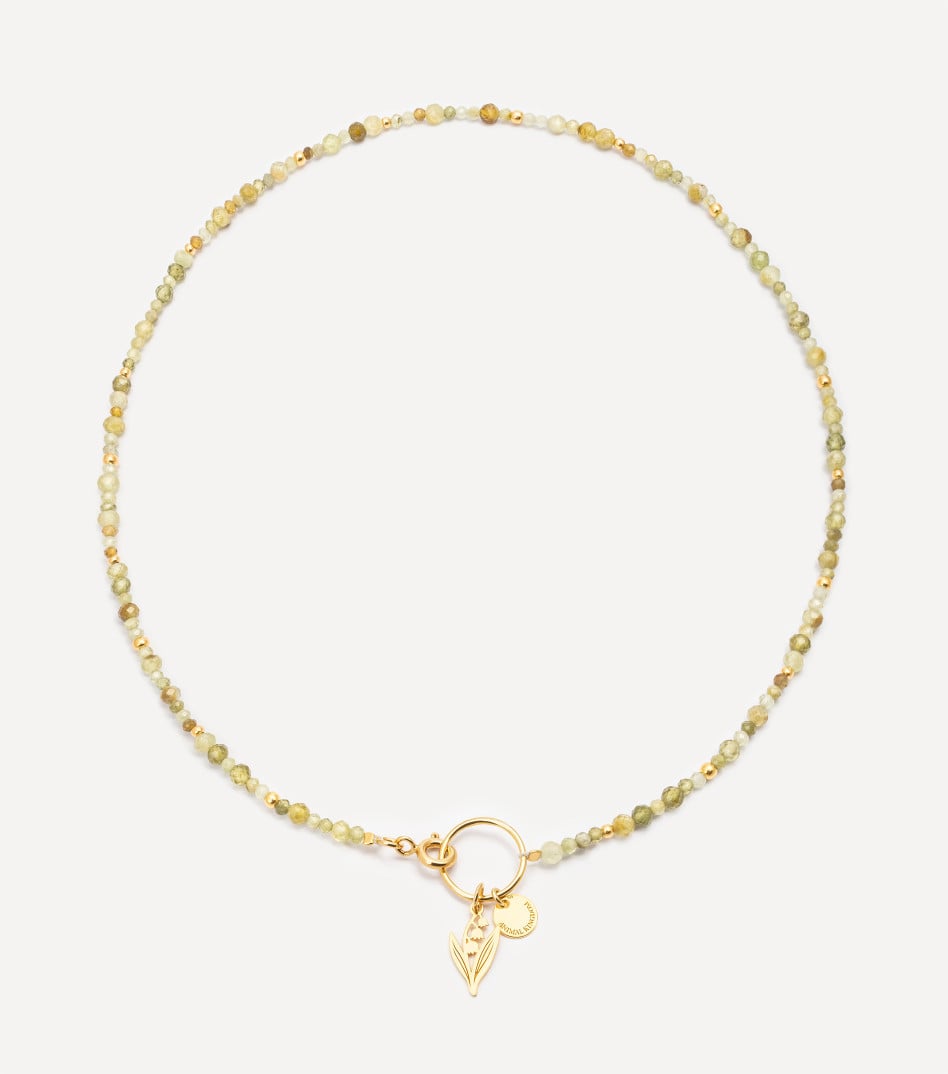 Natural Beauty Necklace in Gold