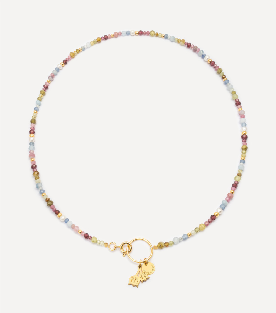 Natural Beauty Necklace in Gold