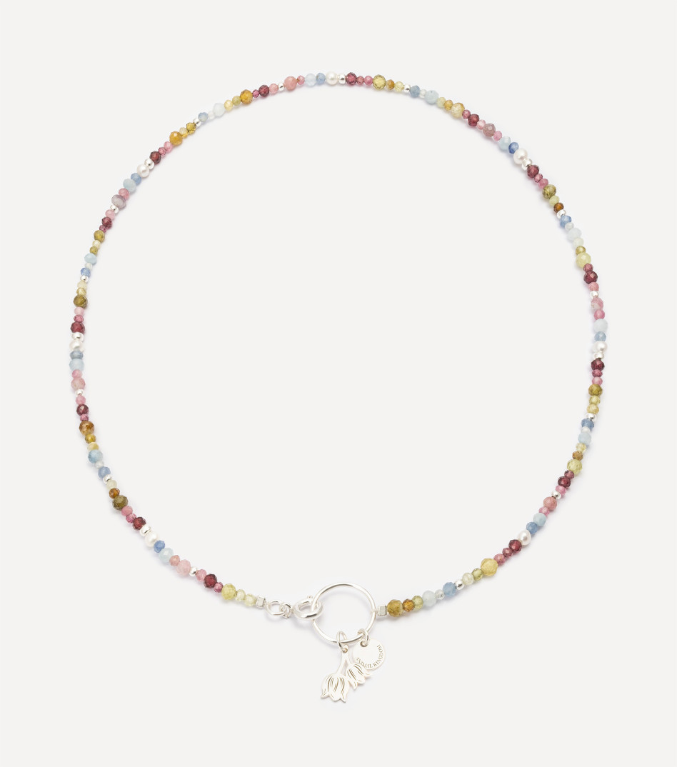 Natural Beauty Necklace in Silver