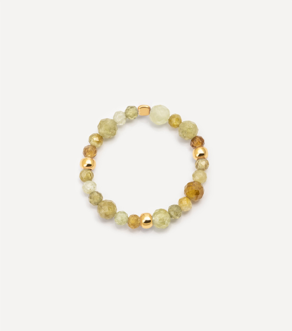 Natural Beauty Gemstone Ring in Gold