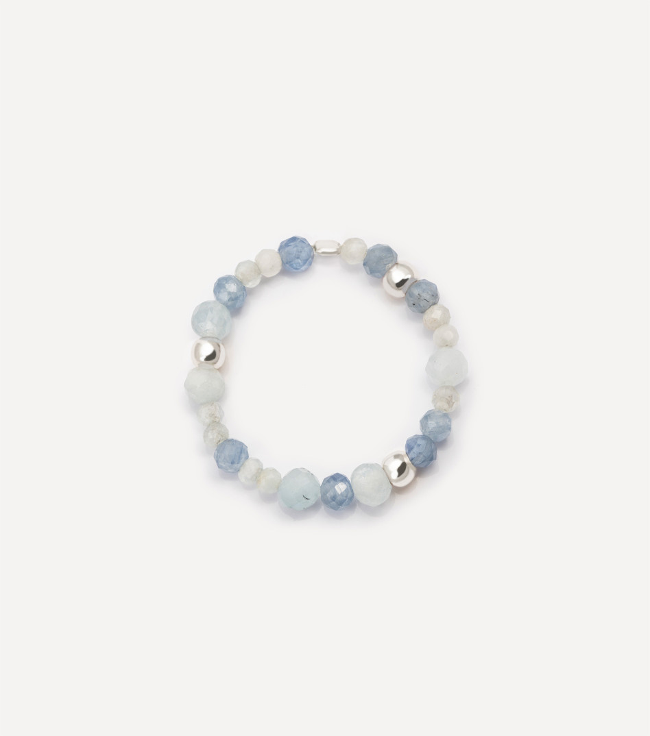Natural Beauty Gemstone Ring in Silver
