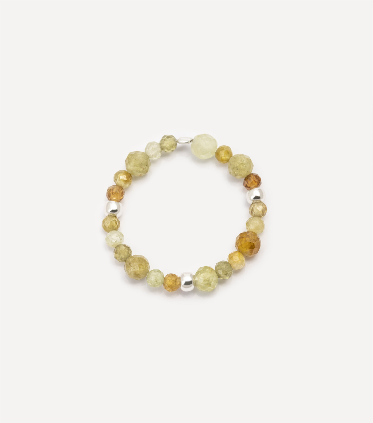 Natural Beauty Gemstone Ring in Silver