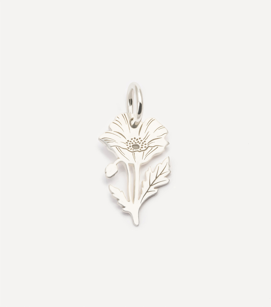Spring Blossom Pendant in Silver