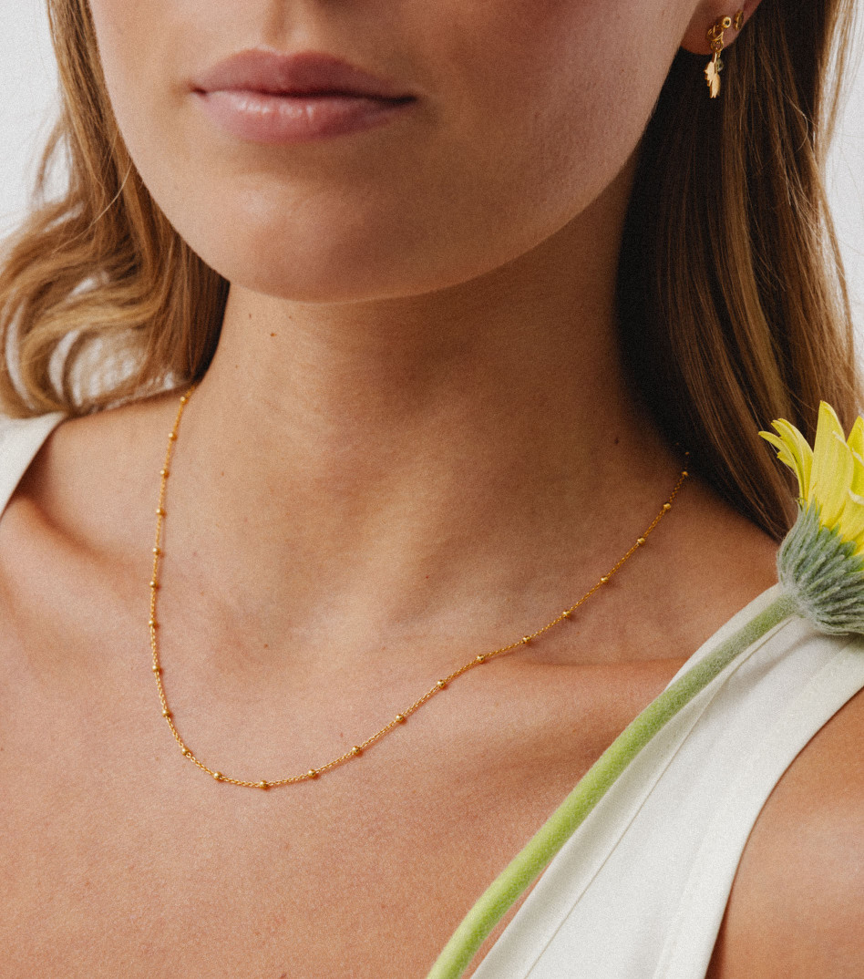 Spring Muse Necklace in Gold