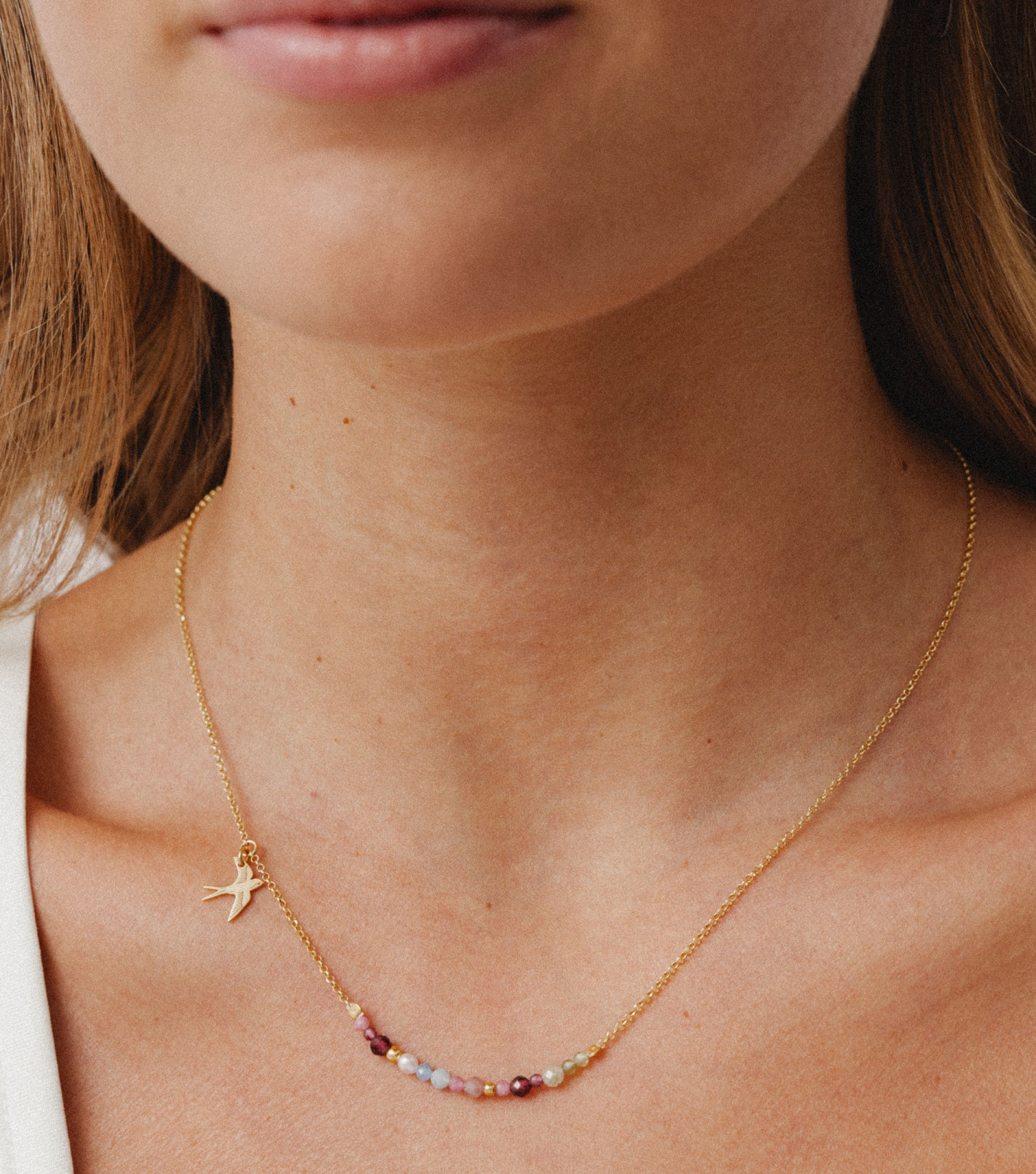 Inner Bloom Necklace in Gold