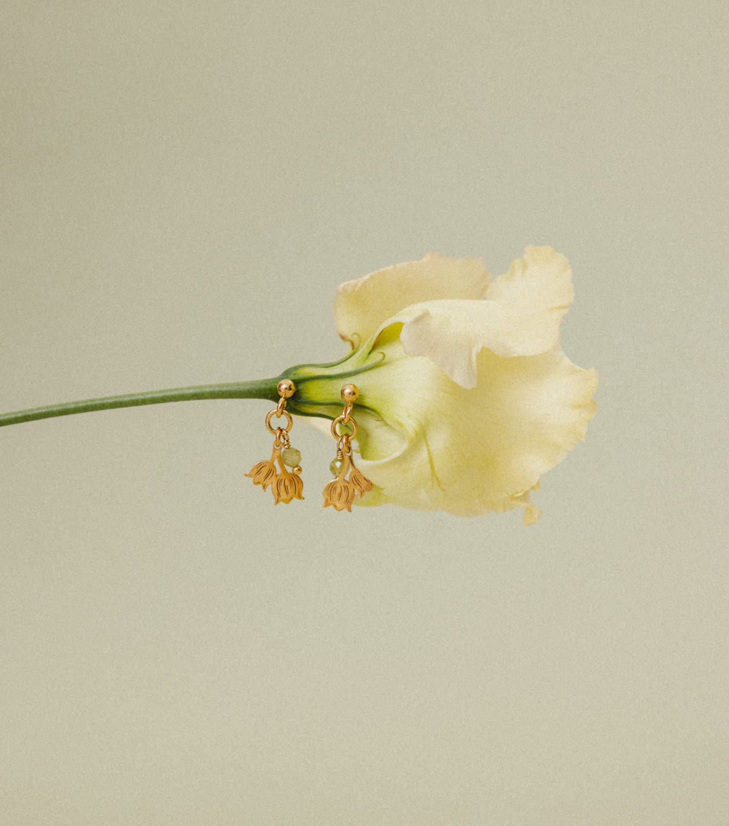 Inner Bloom Earrings in Gold