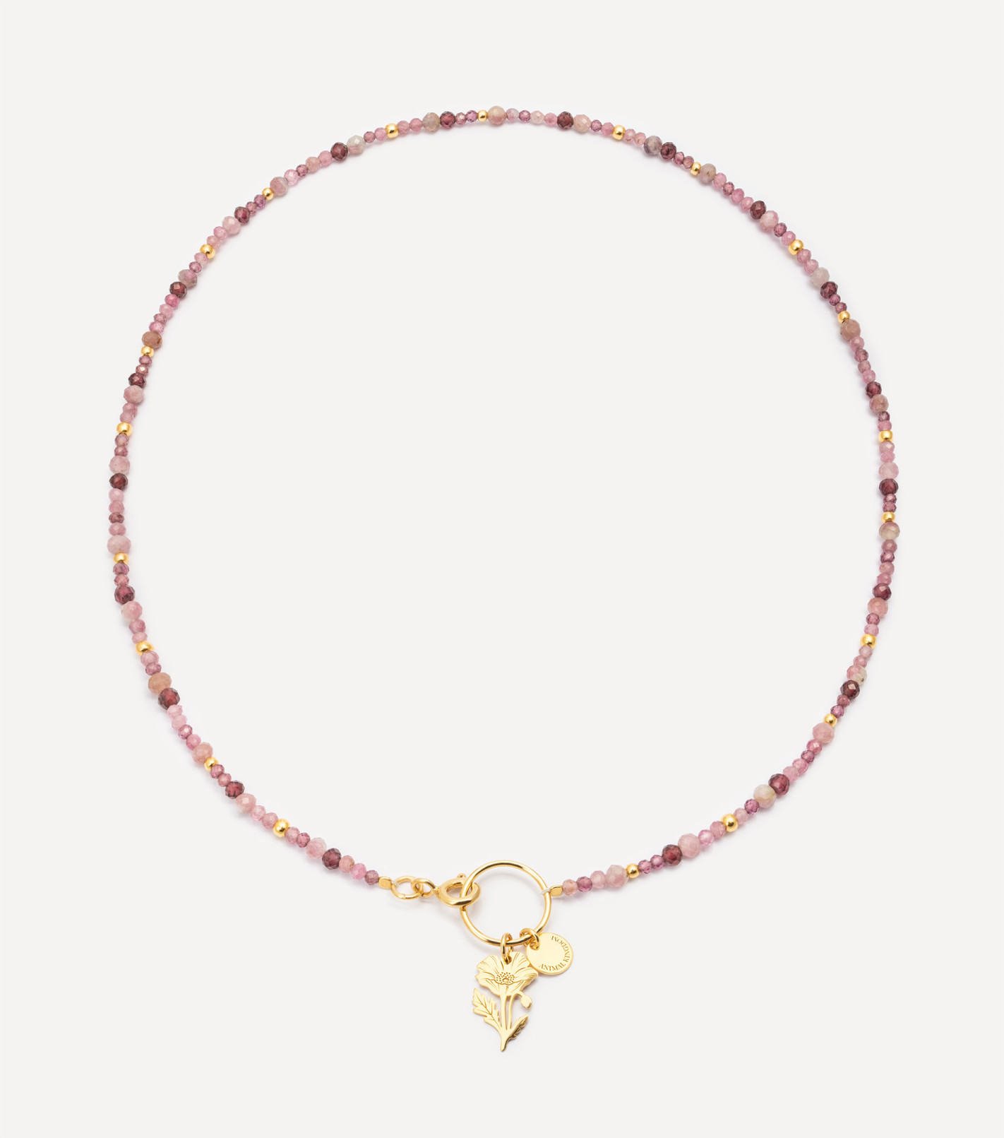 Natural Beauty Necklace in Gold