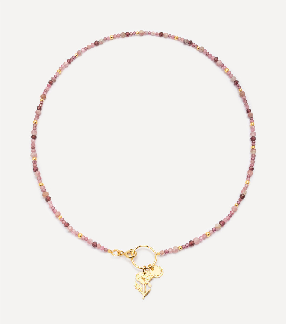 Natural Beauty Necklace in Gold