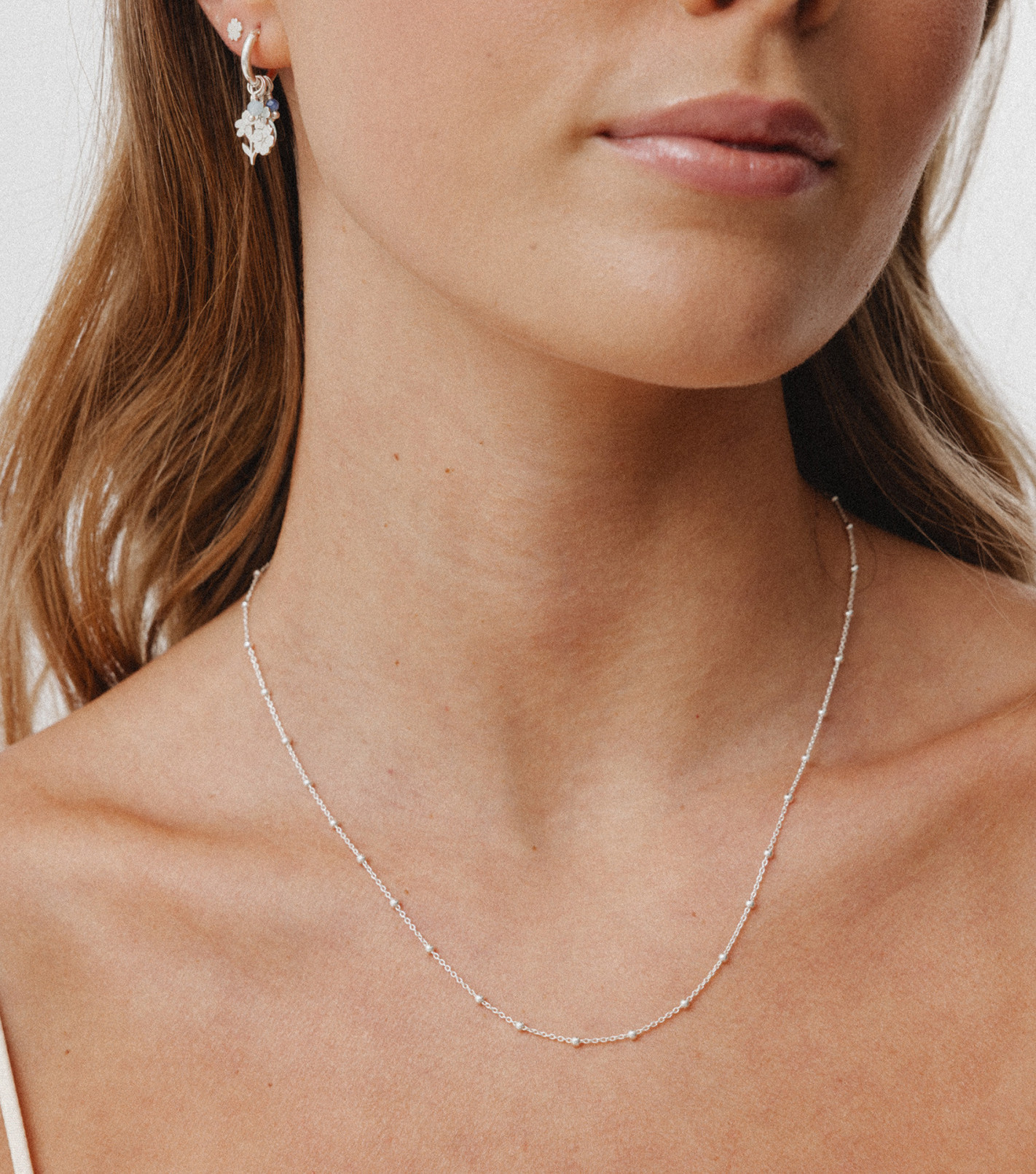 Spring Muse Necklace in Silver