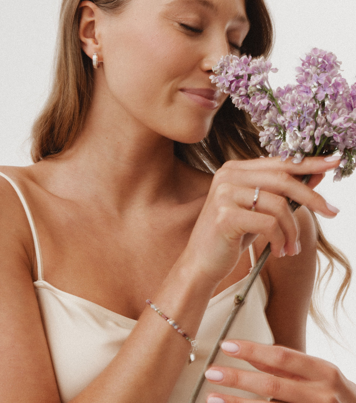 Natural Beauty Gemstone Ring in Silver