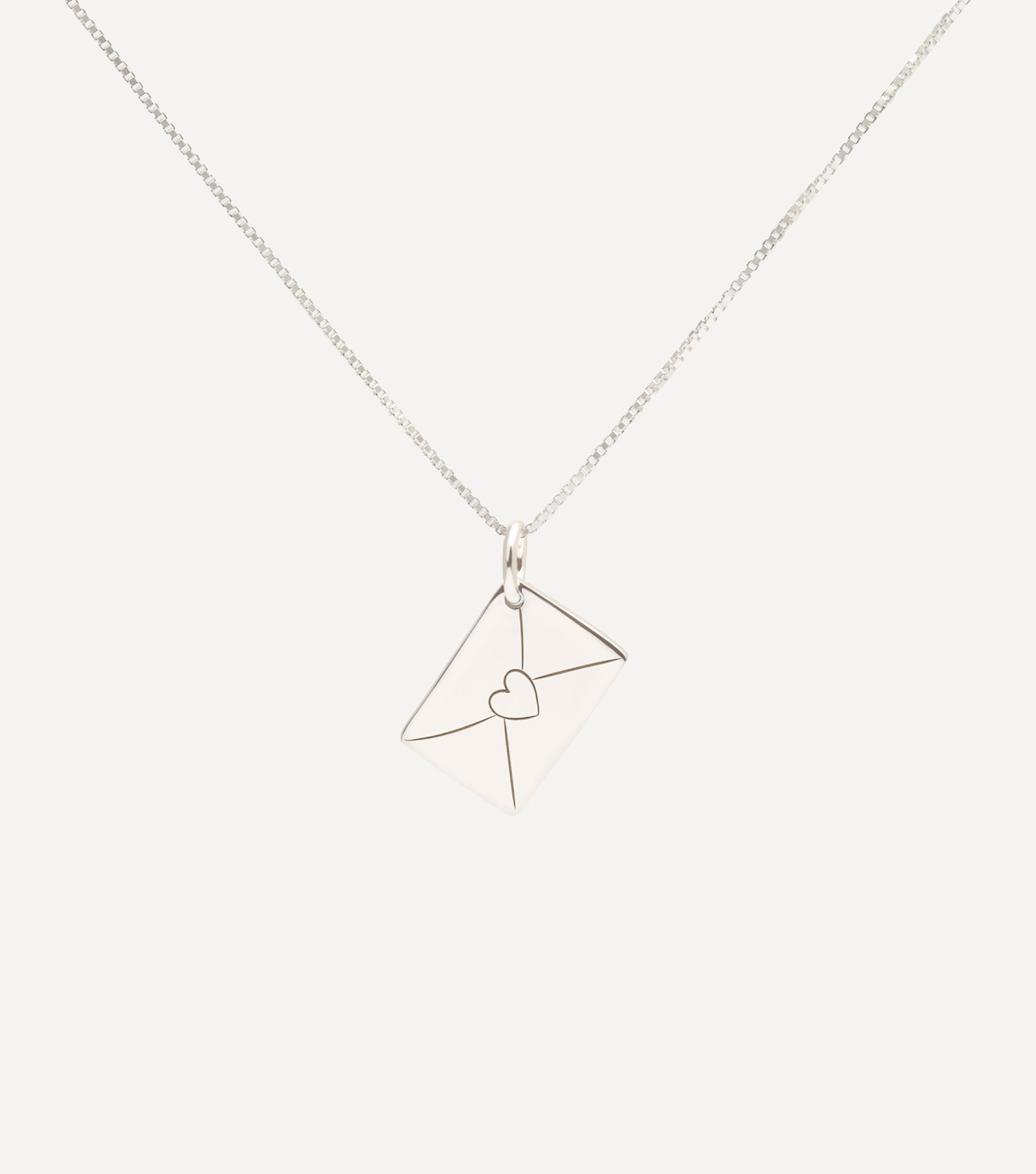 All My Love Necklace in Silver