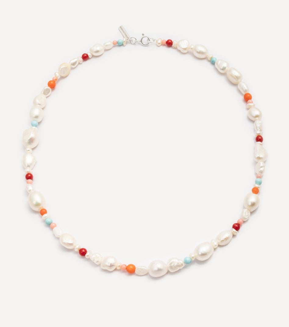 Sulmare Gemstone Choker in Silver