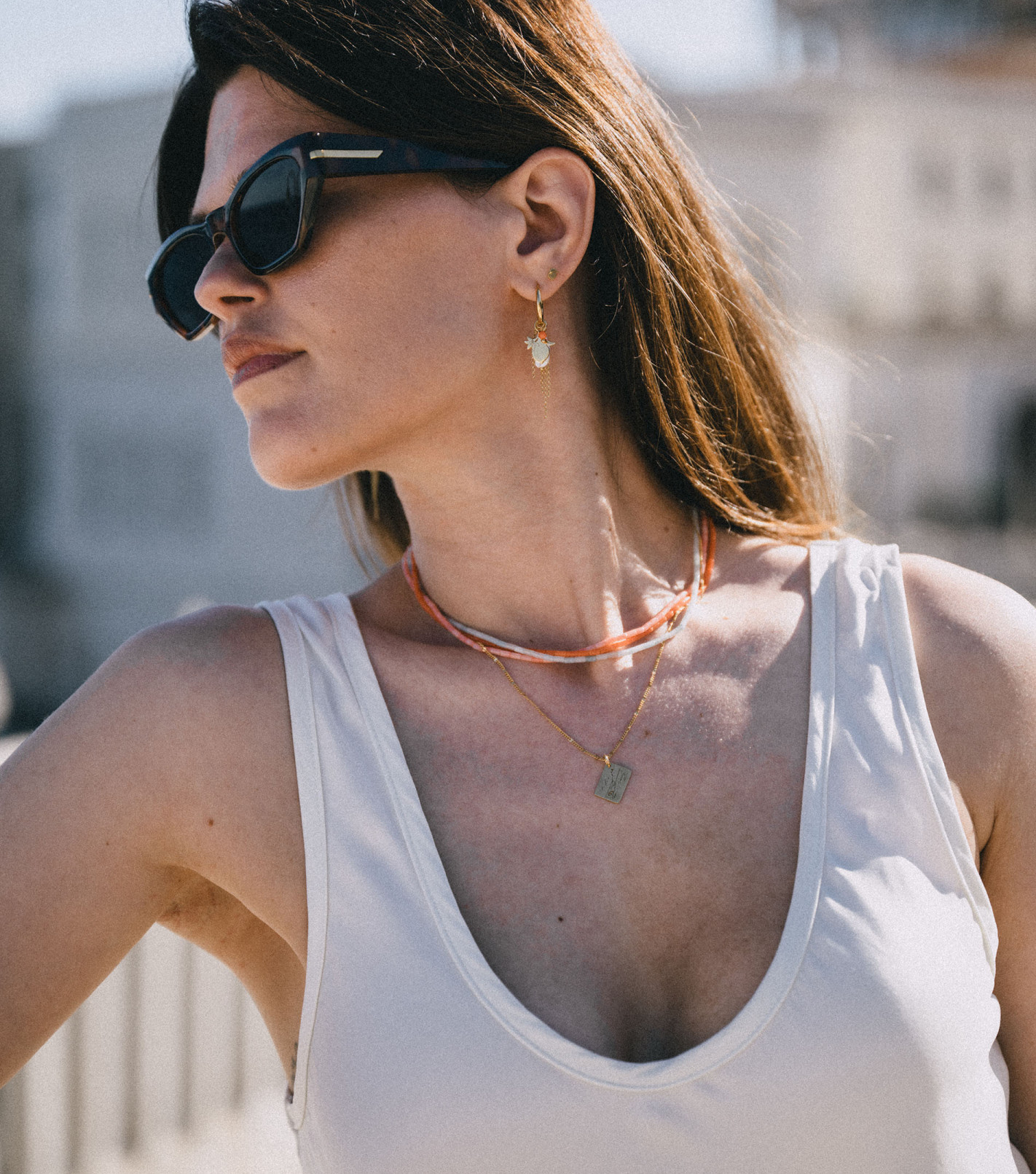 Limonata Gemstone Choker in Gold