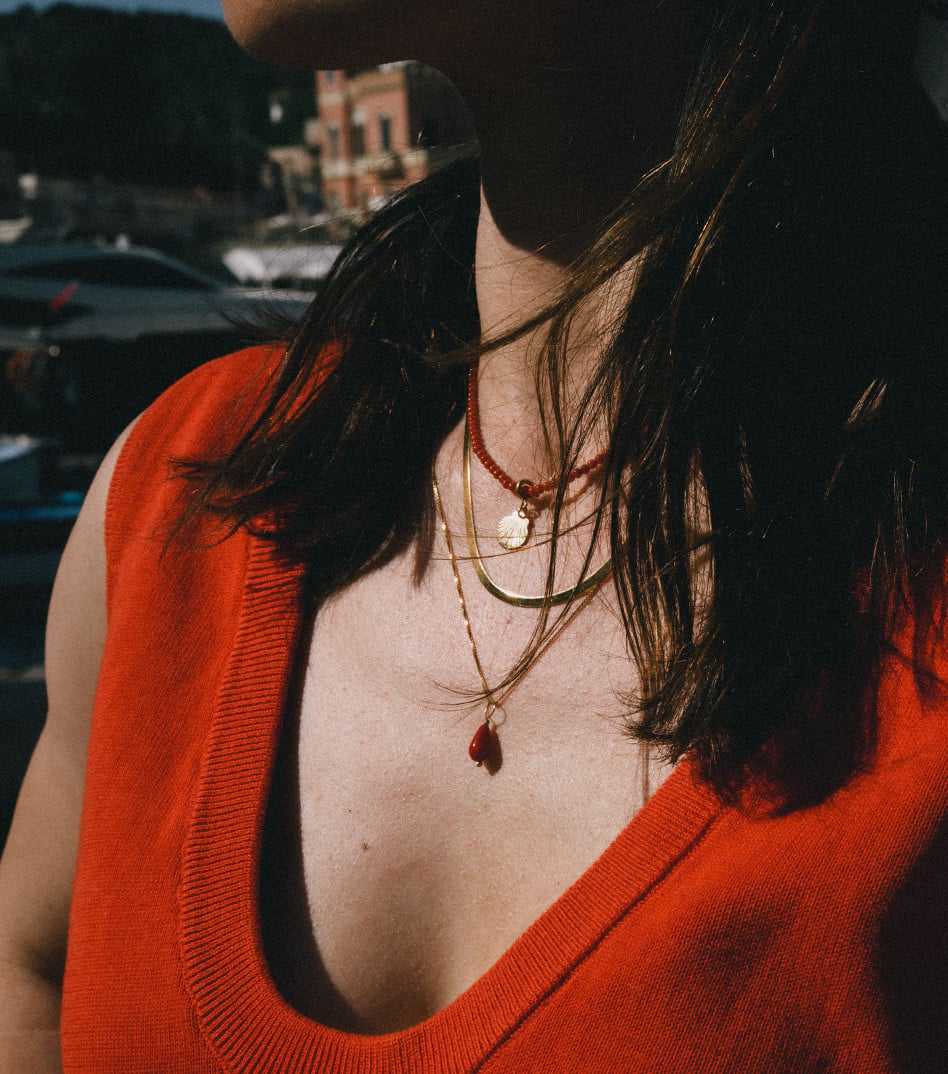 Piccoli Piaceri Gemstone Choker in Gold