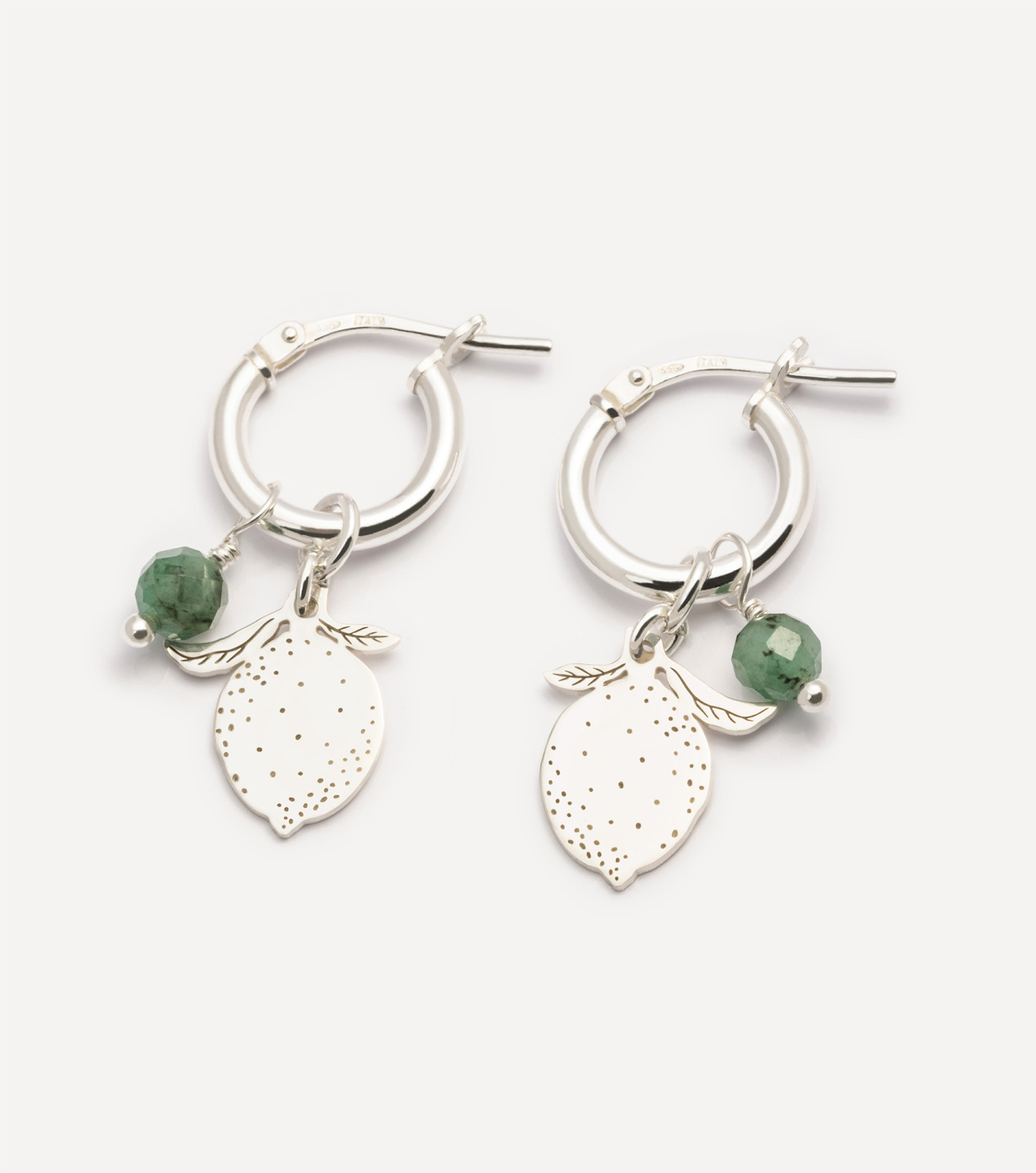 Be Bold Hoop Earrings in Silver