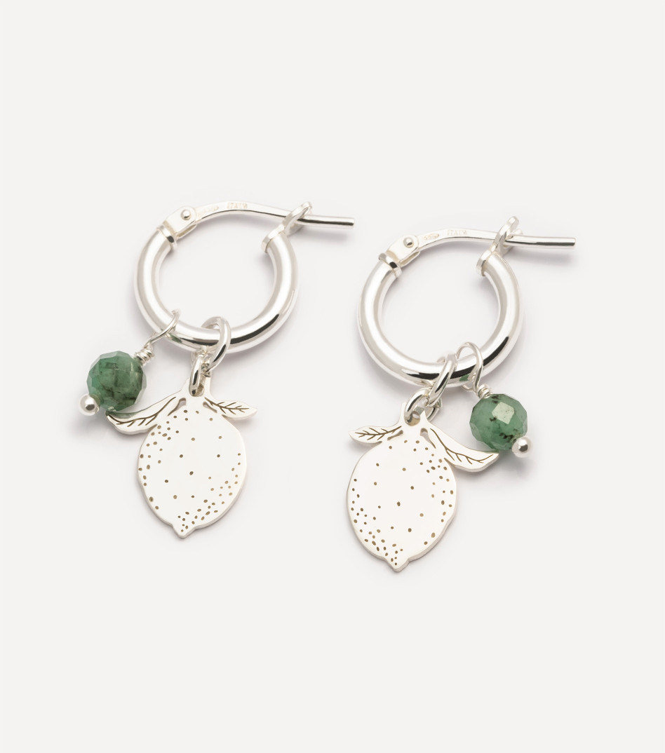 Be Bold Hoop Earrings in Silver