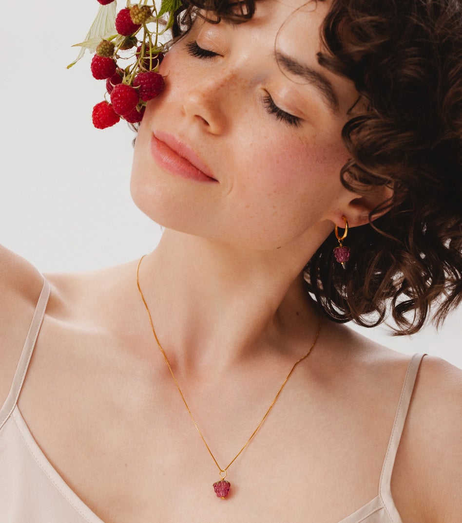Berry Love Talisman in Gold