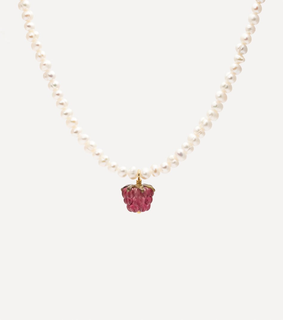 Berry Love Choker in Gold