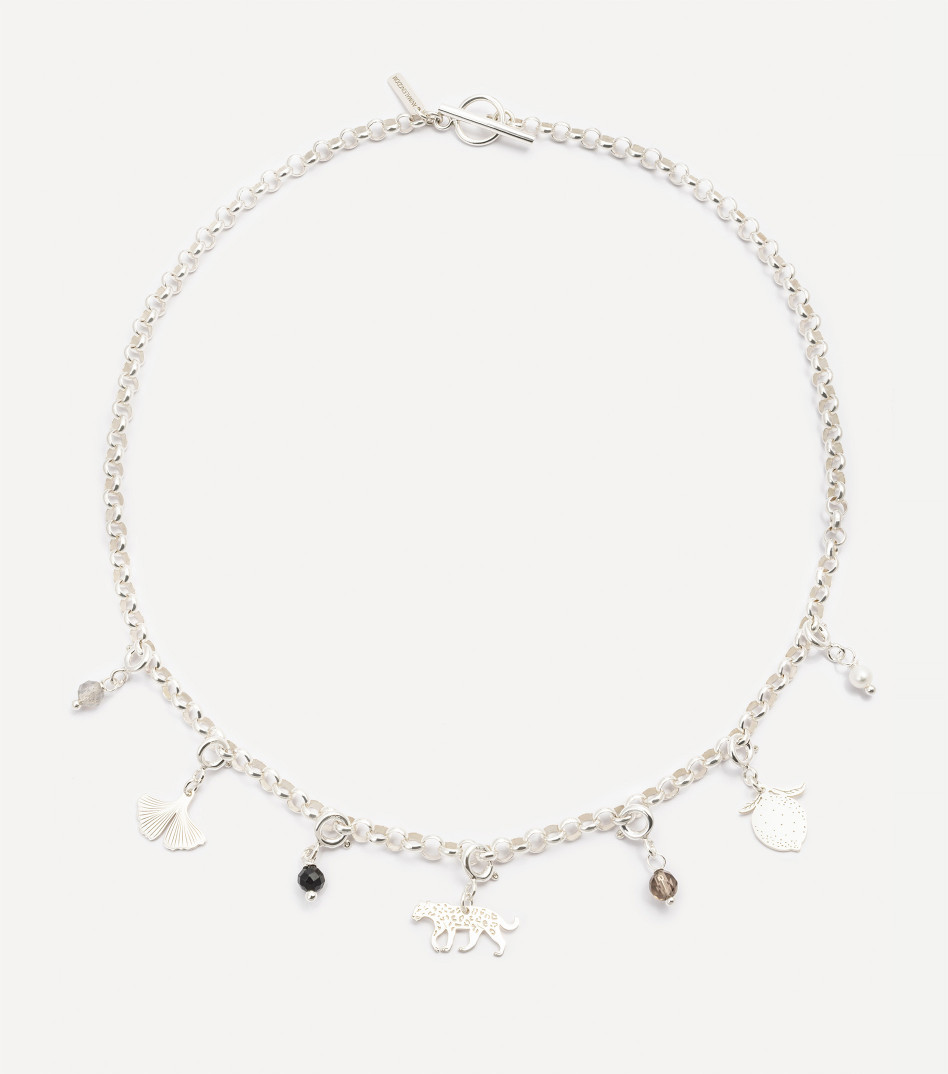 Be Bold Necklace in Silver