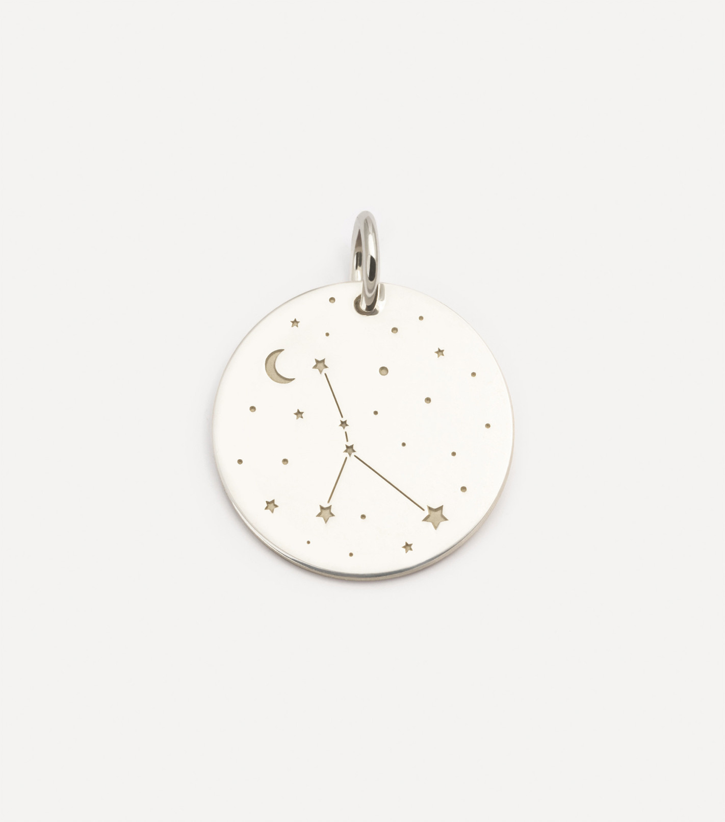 Srebrna biżuteria ze znakiem zodiaku